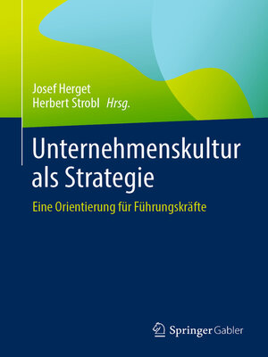 Unternehmenskultur als Strategie - ebook